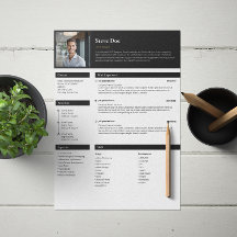 Modern Minimalist Resume Template