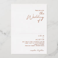 Modern Minimalist | Rose Pink The Wedding Of Real