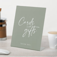 Modern Minimalist Sage Green Cards and Gifts