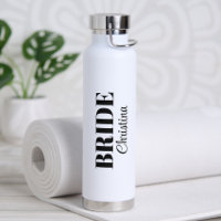 Modern Minimalist Script Wedding Bride
