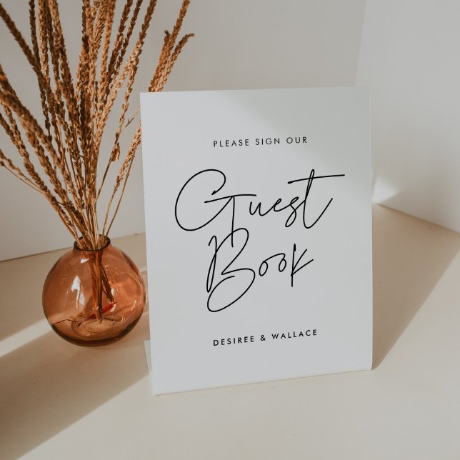 Modern Minimalist Sign our Guestbook (Creator Uploaded)