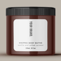Modern Minimalist Simple Black & White Jar Product