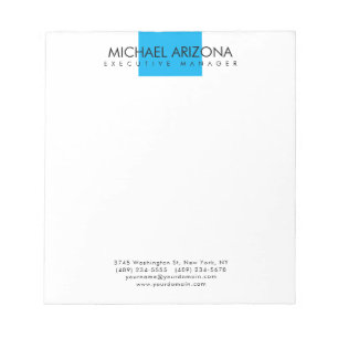 Modern Minimalist Simple Plain Notepad