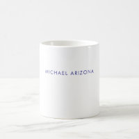 Modern Minimalist Simple Plain Own Name
