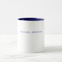 Modern Minimalist Simple Plain Own Name