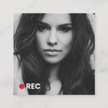 Modern Minimalist Simple Professional Photo Square