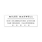 Modern Minimalist | Simple Return Address