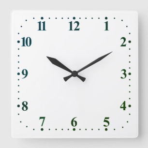 Modern Minimalist Square Acrylic Wall Clock