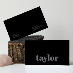 Modern Minimalist Stylish and Trendy Professional Business Card