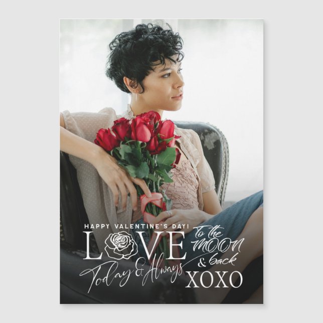 Modern Minimalist  Typography Custom Photo (Front)