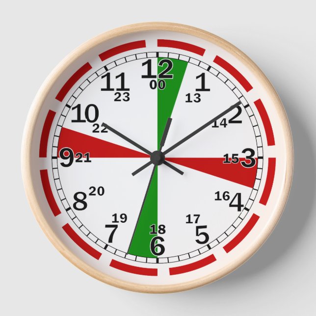 Modern Minimalist Wall Clock Stylish & Functional (Front)