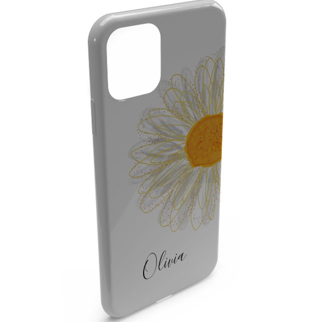 Modern Minimalist Watercolol Chamomile Case-Mate iPhone Case (Creator Uploaded)