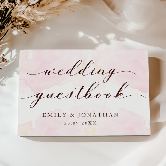 Modern Minimalist Wedding Guest Book (Creator Uploaded)
