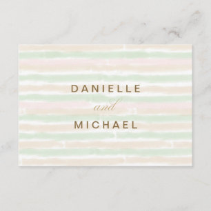 Modern Minimalist Wedding Response Cards