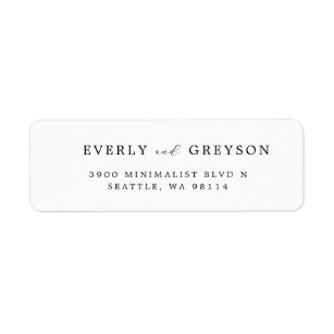 Return Address Labels | Zazzle