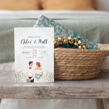 Modern Minimalist White Wedding