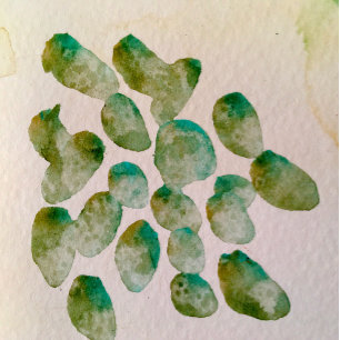 Modern minimalistic bakers dozen cupcake fantasy round clock