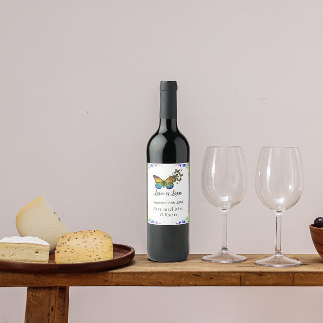 Modern Minimalistic Elegant Photo Wine Labels (Creator Uploaded)