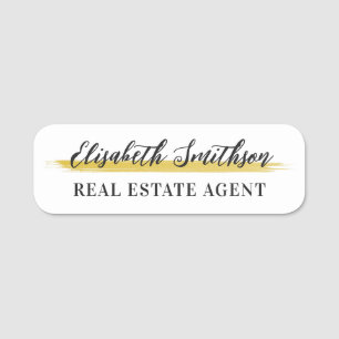 Modern Minimalistic Personalised ID Badge Template