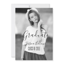 Modern Minimilist Photo Graduation