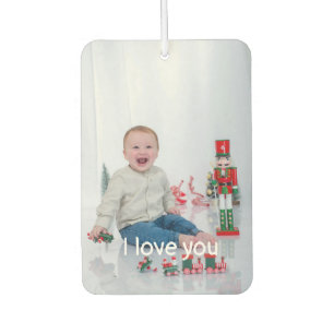 Modern Minmalist Baby Kids Photo  Car Air Freshener