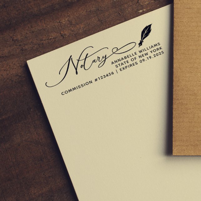 Modern Mobile Notary Public  Self-inking Stamp (Creator Uploaded)