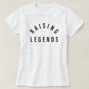 Modern Mom Raising Legends Mother's Day Gift T-Shirt