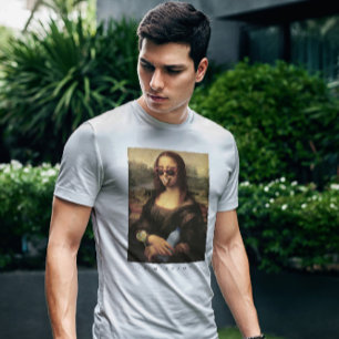 Modern Mona Lisa Party  T-Shirt