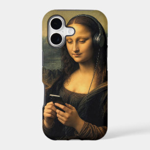 Modern Mona Lisa with Smartphone