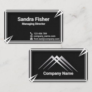 Modern Monochrome Business Cards