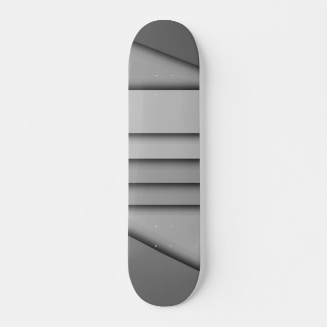 Modern Monochrome  Skateboard (Front)