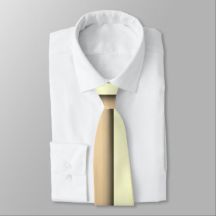 Modern Monochrome Tan Tie