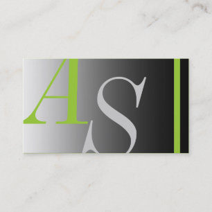 Modern Monogram 101 Business Card