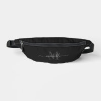Modern Monogram Black Script