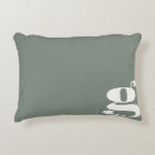 Modern Monogram Bold Initial Sage Green Minimalist