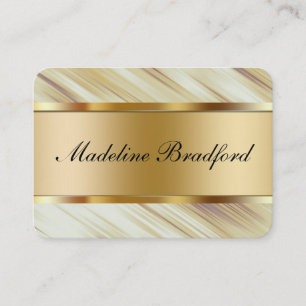Modern Monogram Business Cards