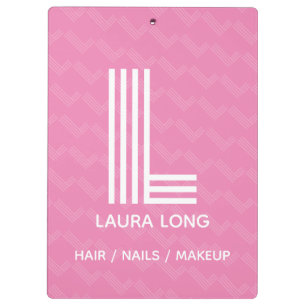 Modern Monogram Clipboard