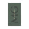 Modern Monogram Dark Green QR code social media