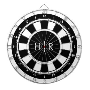 Modern Monogram Dartboard
