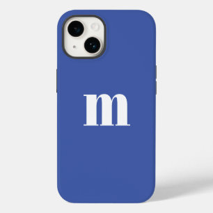 Modern Monogram Initial iPhone 14 Case