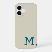 Modern Monogram Initial Replace Add Yours