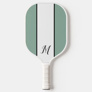 Modern Monogram Personalised Classic Monogram  Pickleball Paddle