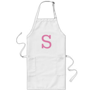 Modern Monogrammed Apron