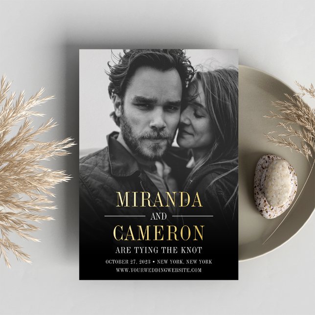 Modern Mood | Photo Save the Date (Creator Uploaded)