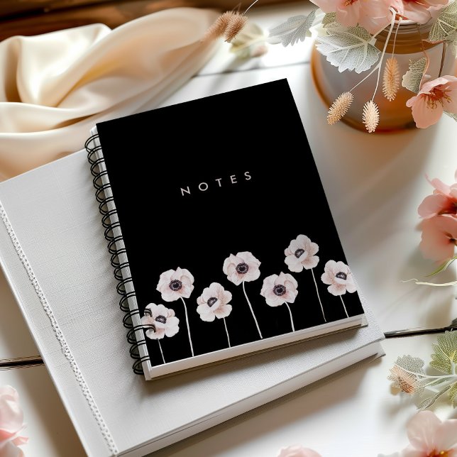 Modern Moody Wildflower Notebook (Creator Uploaded)