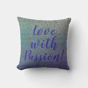 Modern Mosaic Animal Print Cushion