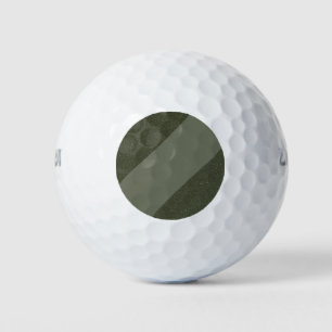 Modern Moss Green Custom Golf Balls