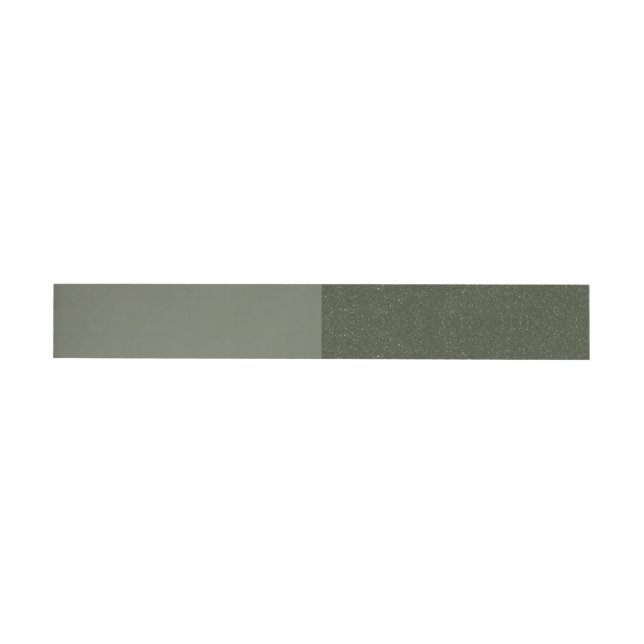 Modern Moss Green Mailing Label – Customisable (Individual)