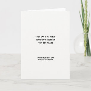 Modern Mothers Day Art Card