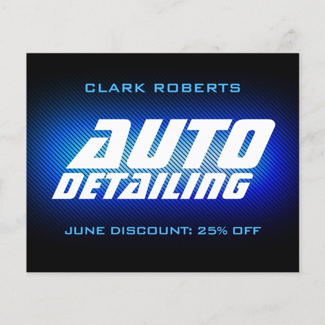 Modern motion inspired  flyer (Front)